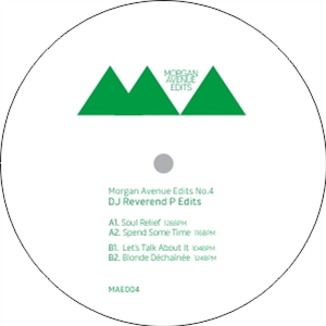 DJ REVEREND P - MORGAN AVENUE EDITS NO. 4 - MORGAN AVENUE EDITS