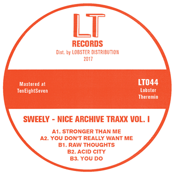 Sweely - Nice Archive Traxx Vol. I [red + gold mixed vinyl] - Lobster Theremin