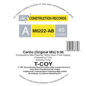 T-COY - CARIÑO - Deconstruction