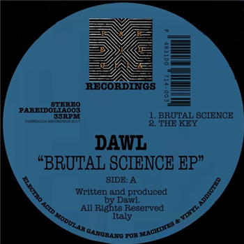 Dawl - Brutal Science EP - Pareidolia