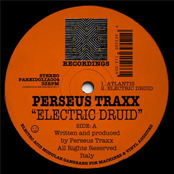 Perseus Traxx - Electric Druid - Pareidolia