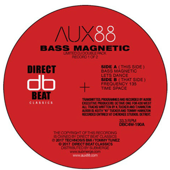 Aux 88 - Bass Magnetic *Repress - Direct Beat Classics