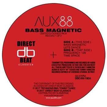 Aux 88 - Bass Magnetic *Repress - Direct Beat Classics Aux 88 - Bass Magnetic *Repress - Direct Beat Classics