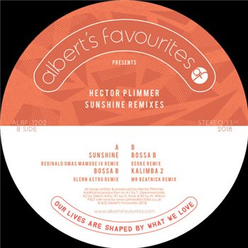 Hector Plimmer - Sunshine Remix Album Sampler - Alberts Favourites