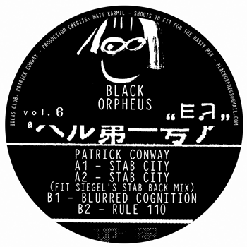 Patrick Conway - ORPHEUS006 (Incl Fit Siegal Remix) - ORPHEUS