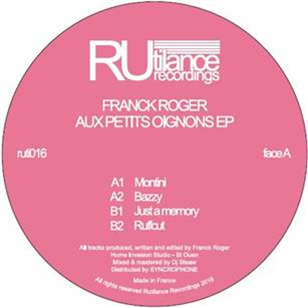 Franck Roger - Aux petits oignons EP - RUTILANCE RECORDINGS