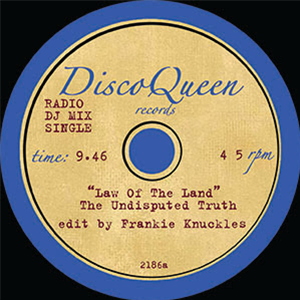 Frankie Knuckles Edits - Disco Queen #2186 - Disco Queen Records