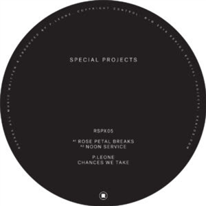 P. LEONE - CHANCES WE TAKE EP - Rekids