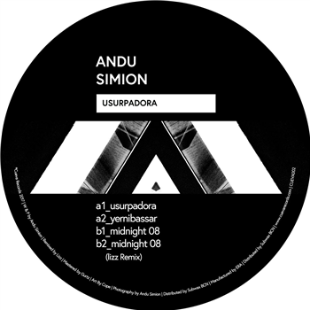 Andu Simion - Usurpadora (Incl. Lizz Remix) - Cueva Records