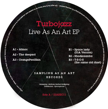 Turbojazz - Live As An Art EP - Sampling As An Art