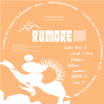 Rumore - Life In The Cloud EP - Hot Haus Rumore - Life In The Cloud EP - Hot Haus