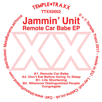 Jammin’ Unit - Remote Car Babe - TEMPLE TRAXX