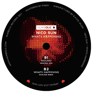nico sun - whats happening (incl. dualism rmx) - numbolic