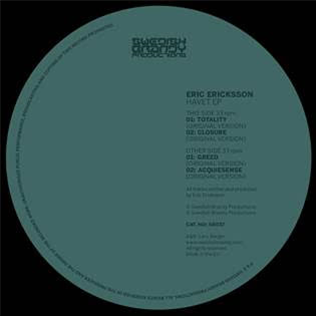 ERIC ERICKSSON - HAVET EP - Swedish Brandy Productions