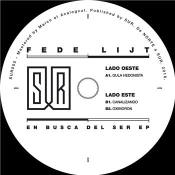 Fede Lijt - En Busca Del Ser EP - Sur Records