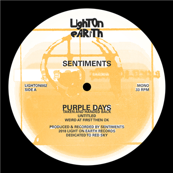 Sentiments - Purple Days - Light On Earth
