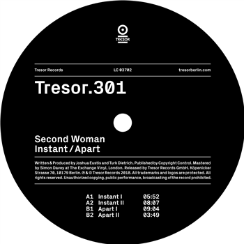 Second Woman - Instant/Apart (180G + DL Code) - Tresor