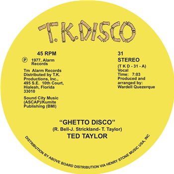 TED TAYLOR - T.K. DISCO