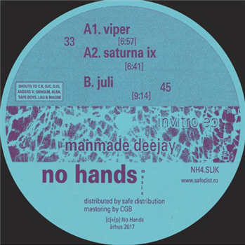 Manmade Deejay - Invitro EP - No Hands