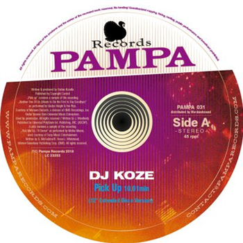 Dj Koze - Pick Up - Pampa