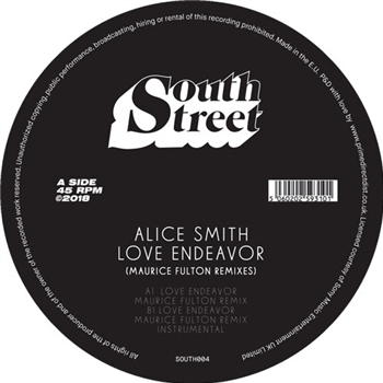 Alice Smith - Love Endeavour (Maurice Fulton Remixes) - SOUTH STREET