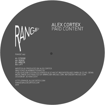 Alex Cortex - Paid Content EP - Range
