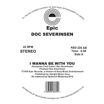 DOC SEVERINSEN - I WANNA BE WITH YOU (DJ HARVEY EDIT) - EPIC