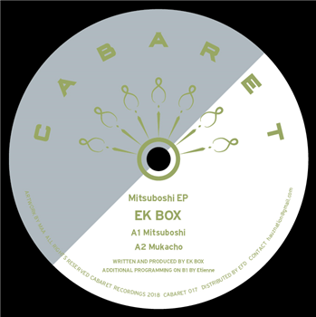 EK BOX - MITSUBOSHI EP - Cabaret Recordings