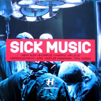 Sick Music LP - Various Artists - Hospital Records