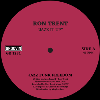 Ron Trent - Jazz It Up - Groovin Recordings