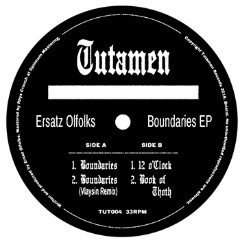 Ersatz Olfolks - Boundaries - Tutamen