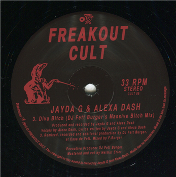 Jayda G & Alexa Dash Diva Bitch Remixes - (One Per Person) - Freakout Cult