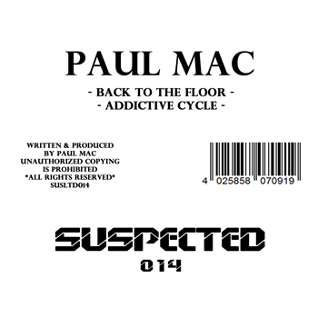 Paul Mac – Back To The Floor - Suspected