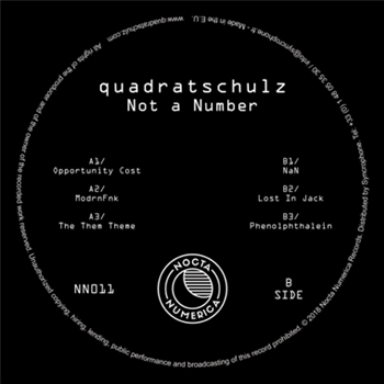quadratschulz – Not a Number - Nocta Numerica