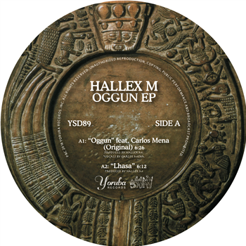 HALLEX M - TITLEOGGUN EP (INC. NICKODEMUS REMIX) - YORUBA