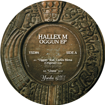 HALLEX M - TITLEOGGUN EP (INC. NICKODEMUS REMIX) - YORUBA HALLEX M - TITLEOGGUN EP (INC. NICKODEMUS REMIX) - YORUBA