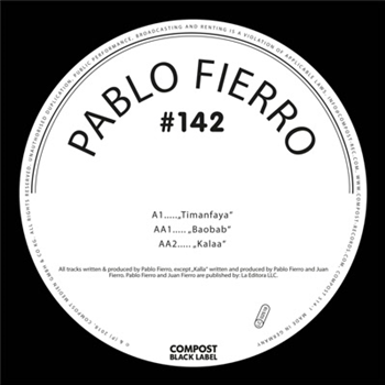 Pablo Fierro - Timanfaya EP - COMPOST BLACK LABEL