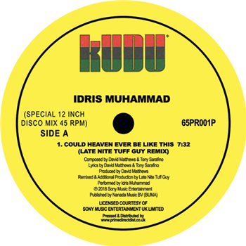 Idris Muhammad - Could Heaven Ever Be Like This (Late Nite Tuff Guy Remix) - Kudu