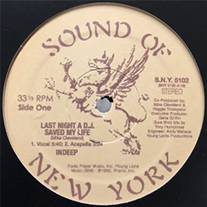 Indeep - Sound Of New York