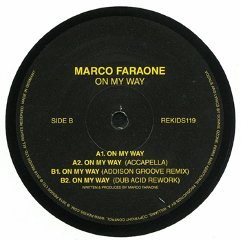 MARCO FARAONE - Rekids