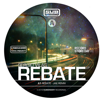 Sergio Vilas - Rebate EP - Subsensory Records