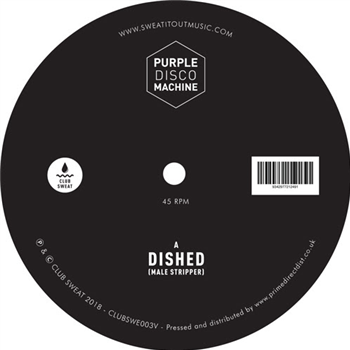 Purple Disco Machine - Dished (Male Stripper) - Club Sweat