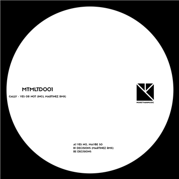 Cally - Yes Or Not (Incl. Martinez Remix) - MTM Cally - Yes Or Not (Incl. Martinez Remix) - MTM