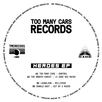 HEROES EP - Va - Too Many Cars Records