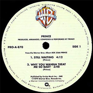 Prince - WARNER BROTHERS