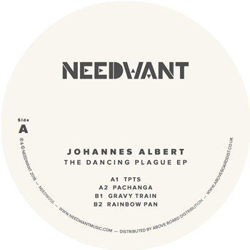 JOHANNES ALBERT - THE DANCING PLAGUE EP - Needwant
