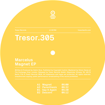 Marcelus - Magnet EP - Tresor