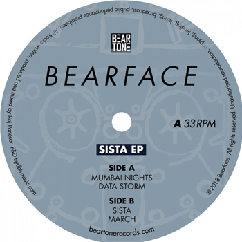 Bearface - Sista EP - BEARTONE RECORDS