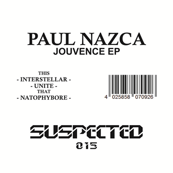 Paul Nazca - Jouvence EP - Suspected