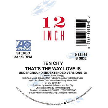 Ten City - That’s The Way Love Is - ATL